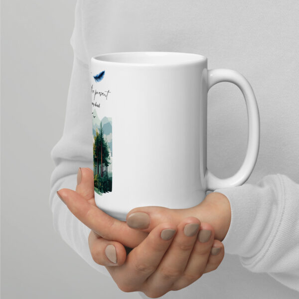 Journey of Resilience" Inspirational Watercolor Ceramic Mug | Motivational Self-Healing Coffee Cup - Image 5